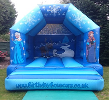 link to frozen bouncy castle hire