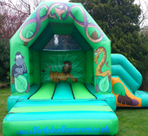 link to jungle bouncy castle hire