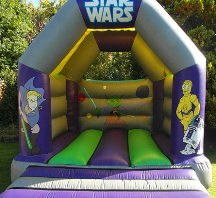 link to star wars bouncy castle hire