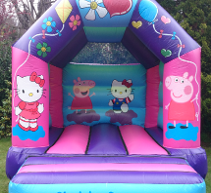 link to hello kitty bouncy castle hire