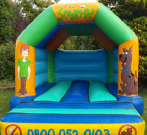 link to scooby doo bouncy castle hire