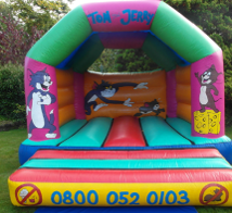 link to ton and jerry bouncy castle hire