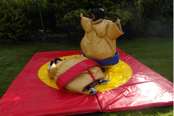 Sumo Suits bouncy castle hire small 1